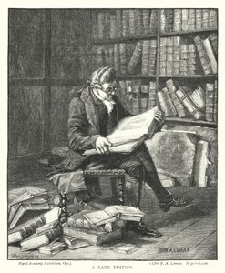 Une édition rare (gravure)