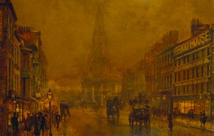 Rue Blackman, Borough - John Atkinson Grimshaw
