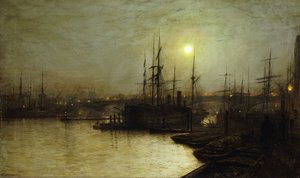 Travail de nuit, quai de Billingsgate