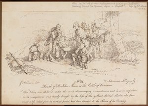 ?Mort de Sir John Moore à la bataille de Corunna?, 16 janvier 1809