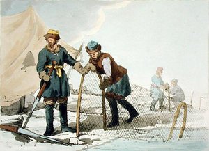 Pêche en hiver (publié 1804)