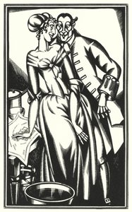 Illustration pour Tristram Shandy par Laurence Sterne