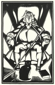 Illustration pour Tristram Shandy par Laurence Sterne - John Austen