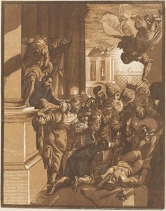 Le Miracle de Saint Marc (côté gauche)