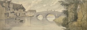 Pont de Hythe, Oxford, 1789