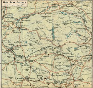 District de High Peak, XXe siècle - John Bartholomew