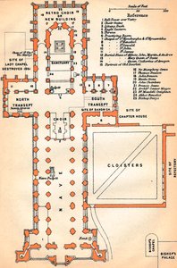 Cathédrale de Peterborough, 20e siècle - John Bartholomew