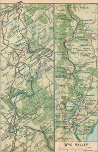 Vallée de la Wye, 20e siècle - John Bartholomew