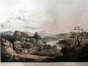 Vue près de la passe de Roode Sand au cap de Bonne-Espérance