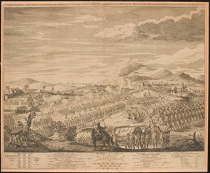 ?Représentation de la bataille sur Drunmossie [sic] Moor près de Culloden?, 16 avril 1746