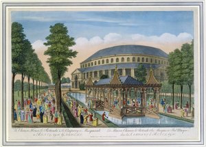 La Maison Chinoise, la Rotonde et la Compagnie en Mascarade dans les Jardins de Ranelagh