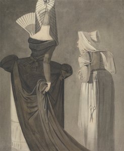 Une dame romaine avec une duègne