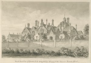Barton under Needwood - Barton Hall - John Buckler