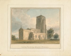Bedfordshire - Église Cockayne Hatley, 1817