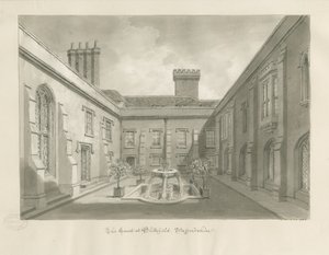 Blithfield Hall - Cour