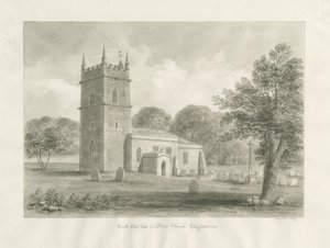 Église de Blore - John Buckler