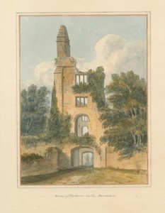 Dorset - Sherborne - Ruines du château, 1802