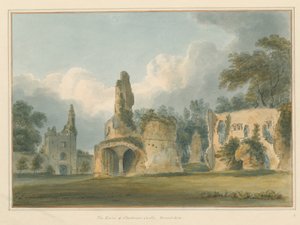 Dorset - Sherborne - Ruines du Château, 1802 - John Buckler