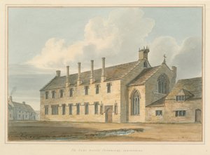 Dorset - Sherborne - La Maison des Aumônes, 1802 - John Buckler