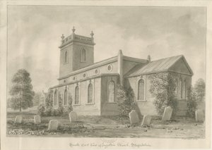 Église Ingestre - John Buckler