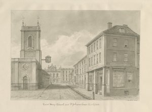 Lichfield - Église Sainte-Marie, 1833