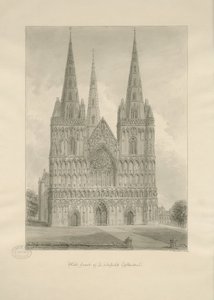 Cathédrale de Lichfield - Façade ouest