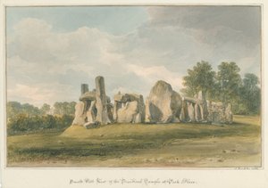 Oxfordshire - Henley upon Thames - Temple druidique à Park Place, 1826