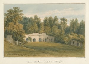 Oxfordshire - Henley upon Thames - Amphithéâtre Romain à Park Place, 1826