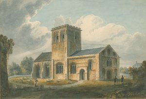 Oxfordshire - Église de Meofley, 1802