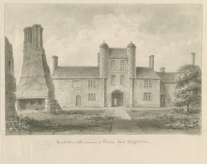 Pillaton Hall: dessin sépia
