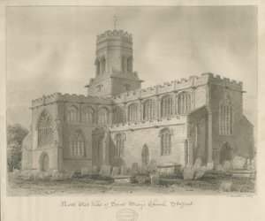Stafford - Église Sainte-Marie, 1837 - John Buckler