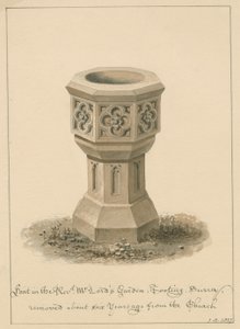 Surrey - Tooting - Fontaine dans le Jardin du Révérend M. Lord, 1827 - John Buckler