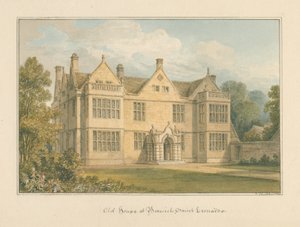 Wiltshire - Berwick Saint Leonardo - Vieille maison, 1814