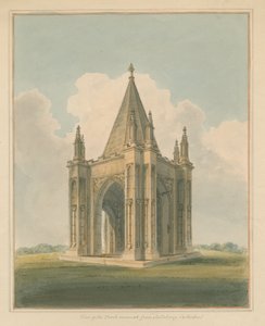 Wiltshire - Cathédrale de Salisbury - Porche, 1800