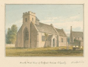 Wiltshire - Église de Teffont Evias