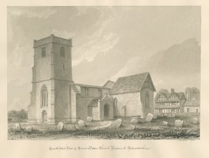 Worcestershire - Droitwich - Église Saint-Pierre, 1833