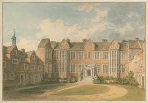 Yorkshire - York - Intérieur de la Maison de Heslington, 1818