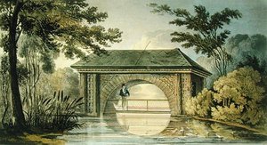 Un pont et une maison de bateau