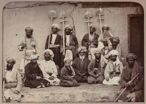 Propriétaires terriens et ouvriers de Kaboul, 1879 - John Burke