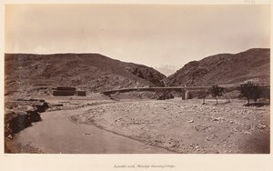 Le pont à Surakh-aub, 1879 - John Burke
