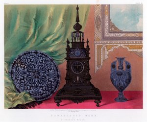 Travail damasquiné, 19ème siècle
