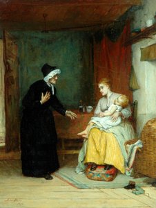 Moments anxieux, 1874 - John Burr
