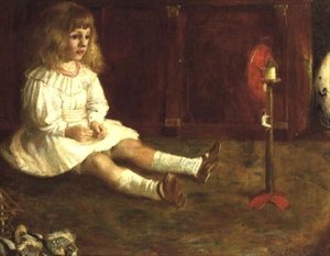 Enfant avec un jouet mécanique