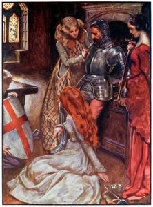Chrétien armé - John Byam Liston Shaw