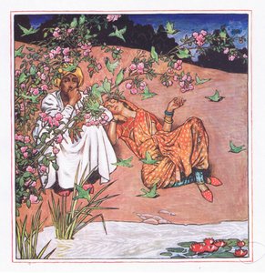 Aime légèrement, illustration de The Garden of Kama (et autres poèmes de l