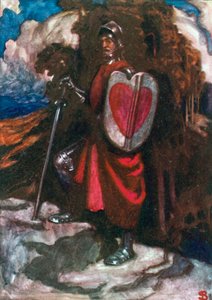 M. Greatheart (lithographie couleur) - John Byam Liston Shaw