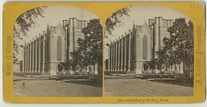 Cathédrale du Saint Nom, Chicago, vers 1870