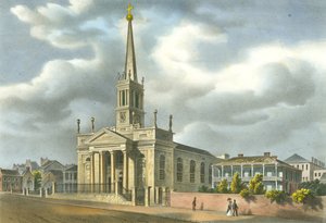 Cathédrale Saint-Louis Publiée et Lithographiée Par J. C. Wild Au Bureau du Missouri Republican