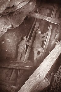 Le moteur humain à la mine de Cook