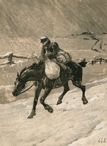 Le facteur de Noël - John Charles Dollman